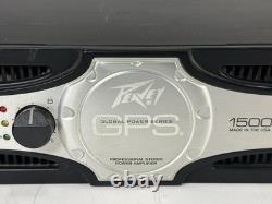 Amplificateur de puissance stéréo professionnel Peavey GPS1500 avec DDT 750 Watts/CH