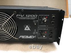 Amplificateur de puissance stéréo professionnel Peavey PV-1200 600 Watts x2 2 canaux