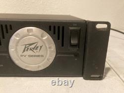 Amplificateur de puissance stéréo professionnel Peavey PV 1500 de la série PV 1500 watts 2 canaux
