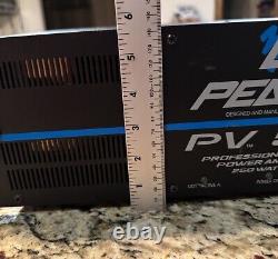 Amplificateur de puissance stéréo professionnel Peavey PV-500 250 W, 2 canaux TESTÉ