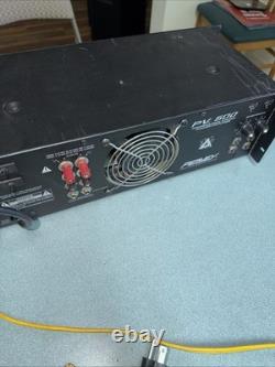 Amplificateur de puissance stéréo professionnel Peavey PV 500 250W x2 à monter en rack Fabriqué aux États-Unis