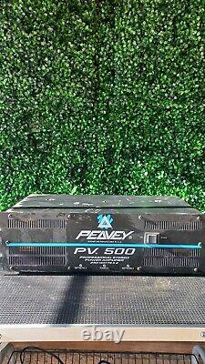 Amplificateur de puissance stéréo professionnel Peavey PV 500 vintage 250 W X 2 canaux