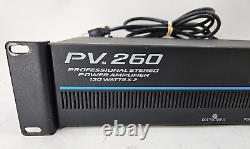 Amplificateur de puissance stéréo professionnel Peavy PV 260 de 260 watts TESTÉ EB-14904