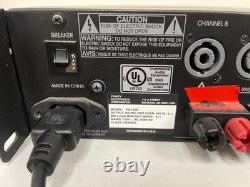 Amplificateur de puissance stéréo professionnel Vintage Peavey PV-1500 testé et fonctionnel