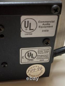 Amplificateur de puissance stéréo professionnel Vintage Peavey PV-2.6C 130 Watts X 2 USA