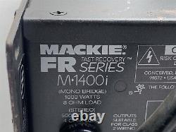 Amplificateur de puissance stéréo professionnel à deux canaux Mackie M-1400i FR Série 2