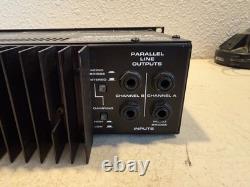 Amplificateur de puissance stéréo vintage Crate Pro Audio SPA-200