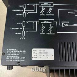 Amplificateur de puissance stéréo vintage Crate Pro Audio SPA-200 testé 51026
