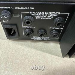 Amplificateur de puissance stéréo vintage Crate Pro Audio SPA-200 testé 51026