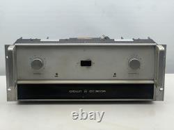 Amplificateur de puissance vintage Crown DC300A testé et fonctionnel, classique rackmount pro amp