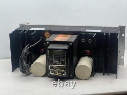 Amplificateur de puissance vintage Crown DC300A testé et fonctionnel, classique rackmount pro amp