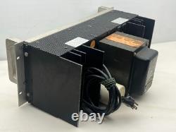 Amplificateur de puissance vintage Crown DC300A testé et fonctionnel, classique rackmount pro amp