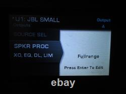 Amplificateur de traitement QSC PLD 4.3, niveau professionnel, DSP, 4 canaux, 2500W