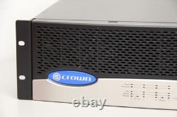Amplificateur professionnel 8 canaux Crown CTS 8200 avec CobraNet HiQ-Net rayé et bosselé