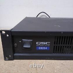 Amplificateur professionnel QSC CX254 4 canaux (allumé) avec cordon d'alimentation - USAGÉ