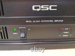 Amplificateur professionnel d'occasion QSC modèle ISA 300Ti, 2 canaux