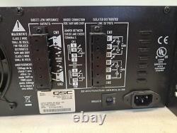 Amplificateur professionnel d'occasion QSC modèle ISA 300Ti, 2 canaux