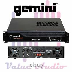 Amplificateurs Gemini Pro Audio Equipment Mountable 2000w Watt Pour Djs Pa Systems