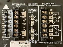 Amplifieur Professionnel À 2 Canaux Qsc Isa 500ti