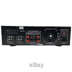 Audioronics Ar512bt 1500 Watts Préampli Récepteur Avec Am Tuner Fm Dj Pro Audio