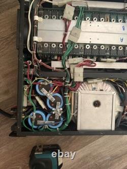 Autotest 1500 (L'amplificateur de puissance Crest Pro Audio 8001 original) testé et fonctionnel