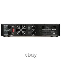 Behringer EP4000 Amplificateur de puissance stéréo professionnel de 4000W avec câbles XLR pour microphones