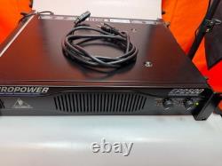Behringer Europower EP2500 Amplificateur de puissance professionnel à 2 canaux testé
