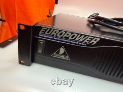 Behringer Europower EP2500 Amplificateur de puissance professionnel à 2 canaux testé