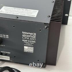 Biamp Advantage CPA-650 amplificateur de puissance professionnel commercial, 650 W