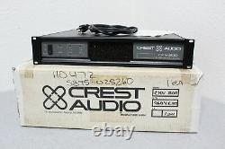Brand New Crest Audio Ckv200 Amplificateur Audio Professionnel Sur Support De 2 Canaux