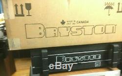 Bryston 3b-st Pro Amplificateur De Puissance De Montage En Rack Trs Symétrique + Rca Boîte Et L'emballage