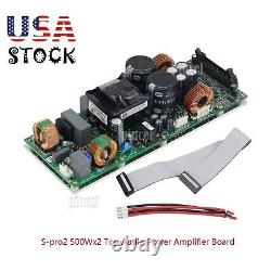 Carte d'amplificateur de puissance audio haut de gamme S-pro2 500Wx2 Hifi Digital Power Amp Board USA