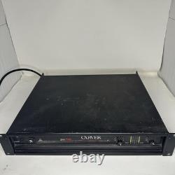 Carver PM-700 amplificateur de puissance professionnel 700 W pour rack s’allume