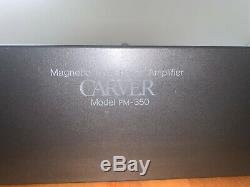 Carver Pm-350 Champ Magnétique Professionnel Amplificateur De Puissance, 2 X 350w, 1x900w Mono