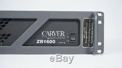 Carver Professional Zr1600 Amplificateur De Puissance Stéréo 600 Watts 2u De Montage En Rack