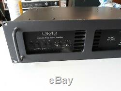 Carver Pt-2400 Amplificateur De Puissance Pro