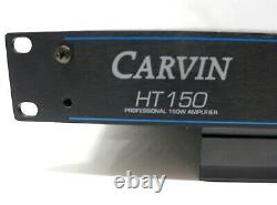 Carvin Ht-150 Amplifieur De Puissance Stéréo De Fixation De Chambre Studio Pour Guitare Professionnelle