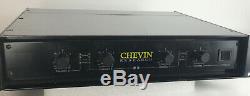 Chevin Recherche Q6 Salut-fi Pro Power Amp 4 Ch X 600 Watts 2hz-80khz Réponse Freq