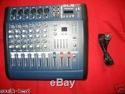 Console De Mixage Amplifiée Amp Pour Console De Mixage Usb Power Power Pro 6 800 W