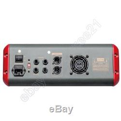 Console De Mixage Audio Console De Mixage Bluetooth Usb Dsp Amplificateur De Puissance 1600w