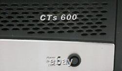Couronne CTs 600 300W Amplificateur de puissance à montage en rack à 2 canaux Pro Audio Amp Fonctionnement