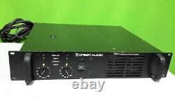 Crest Audio 7001 Amplificateur De Puissance Audio Professionnel 715 Watts Par Canal