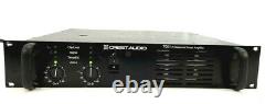 Crest Audio 7001 Professional 2 Channel Power Amplificateur Rack Mountable Testé #1