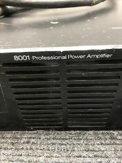 Crest Audio 8001 Professional Power Amplificateur Cut Power Cord Crest Audio 8001 Professional Power Amplificateur Cut Power Cord Crest Audio 8001 Professional Power Ampl