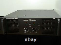 Crest Audio 8002 Professional 4000 Watts Amplificateur De Puissance Dj / Pa