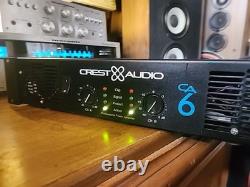 Crest Audio CA6 Amplificateur de puissance professionnel 1500W nettoyé et entièrement testé