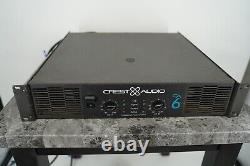 Crest Audio Ca-6 Amplificateur De Puissance 2-ch Pro 400withch @ 8-ohms Rack Mount Ca6 Noir