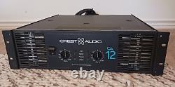 Crest Audio Ca12 Amplificateur De Puissance Professionnel 2 Canaux 1100wpc Ou 2200w Ponté