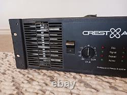 Crest Audio Ca12 Amplificateur De Puissance Professionnel 2 Canaux 1100wpc Ou 2200w Ponté