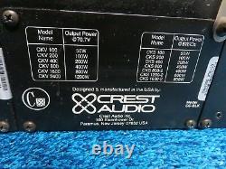 Crest Audio Cks 1600-2 Amplificateur De Puissance Professionnel
